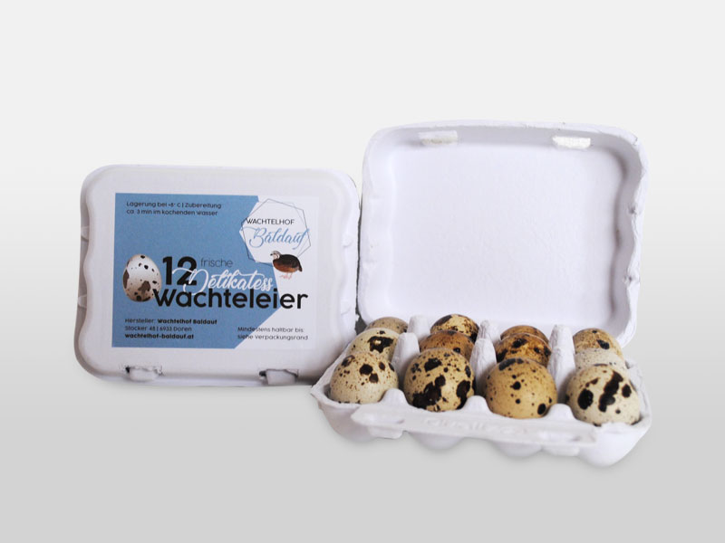 Delikatess Wachteleier vom Wachtelhof Baldauf